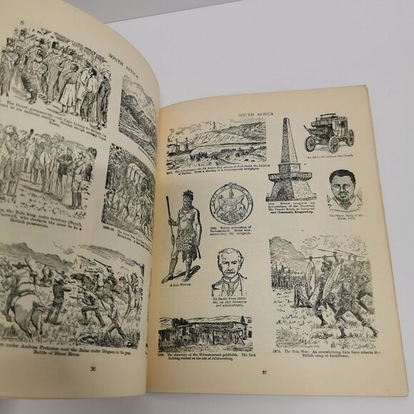 1950s Our Empire's Story Told in Pictures Illustrated History Britain British - Picture 9 of 9